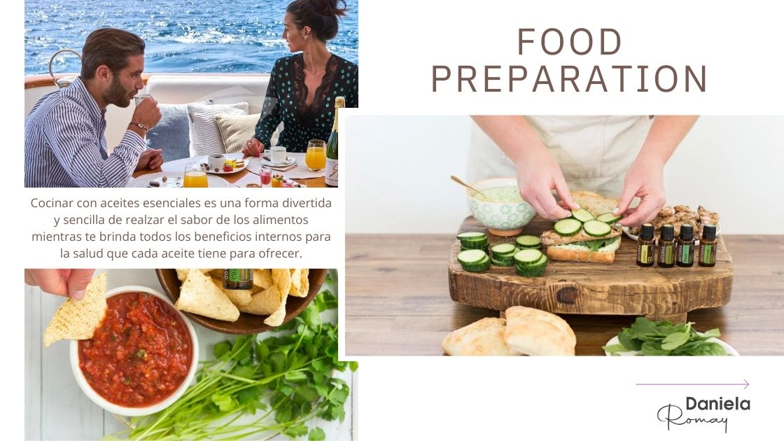 Aceites Eseciales Food Preparation de doTERRA